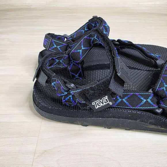 Teva Sandals Hurricane Hiking Multicolor Hook‎ & Loop Open Toe Comfort Size 10 main image 5